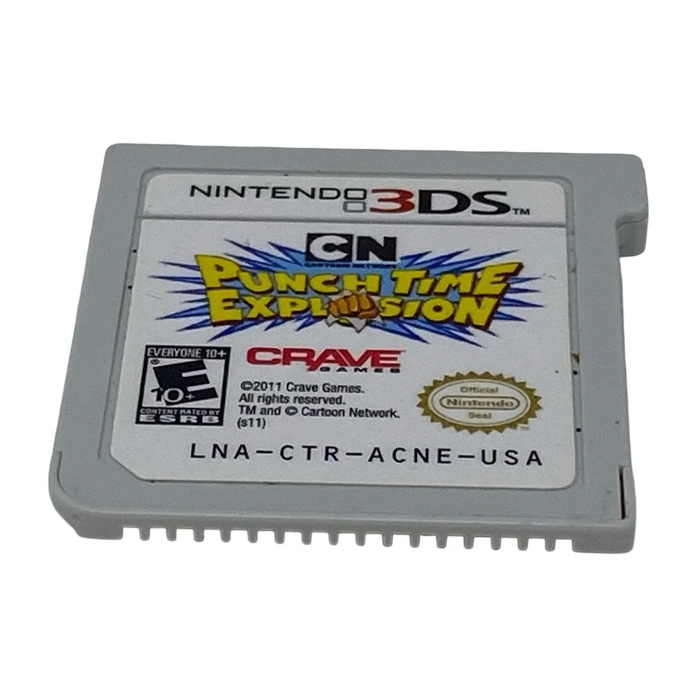 Cartoon Network Punch Time Explosion Nintendo 3DS Game Cartridge CTR-ACNE-USA